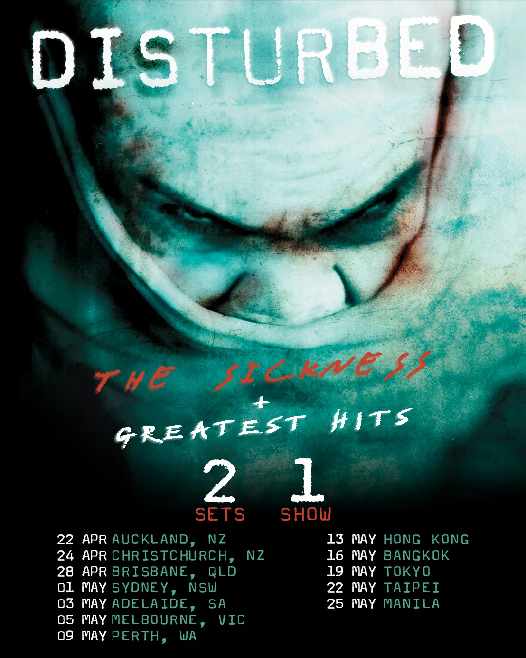 New Zealand, Australia & Asia Tour 2027